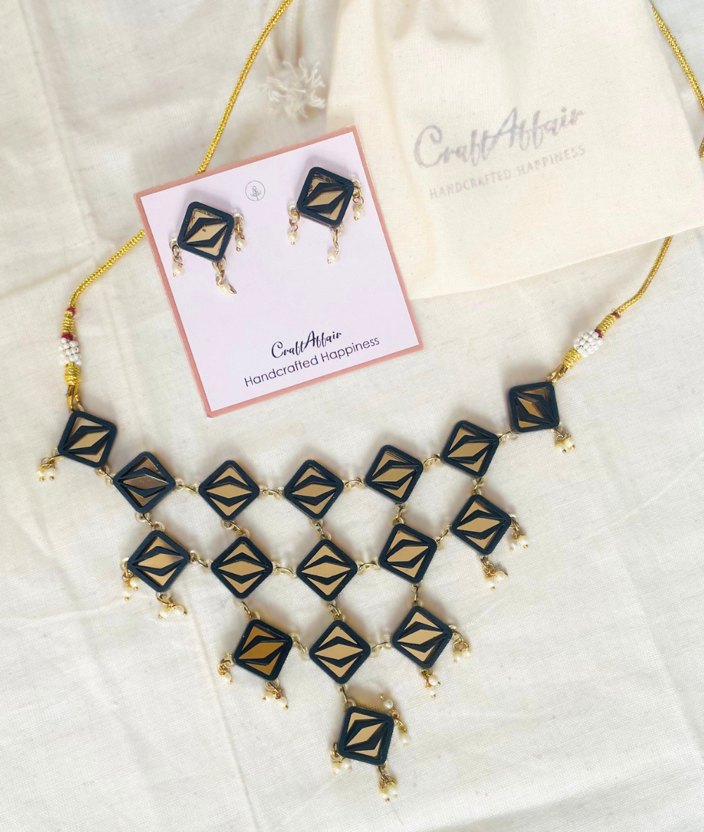 Jhankar Necklace Set