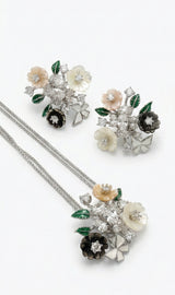 Pendant set earrings