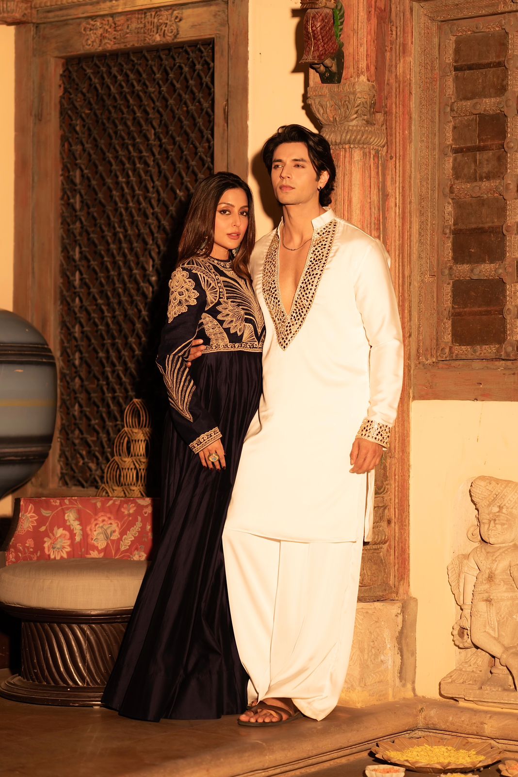 Luxury Ivory Festive Kurta