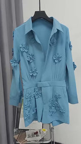 Sky Senorita 3D Jumpsuit