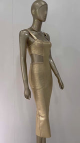 Gold Club Dress