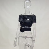 3D Flower Tube Top