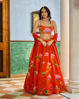 Kamli Lehenga Set