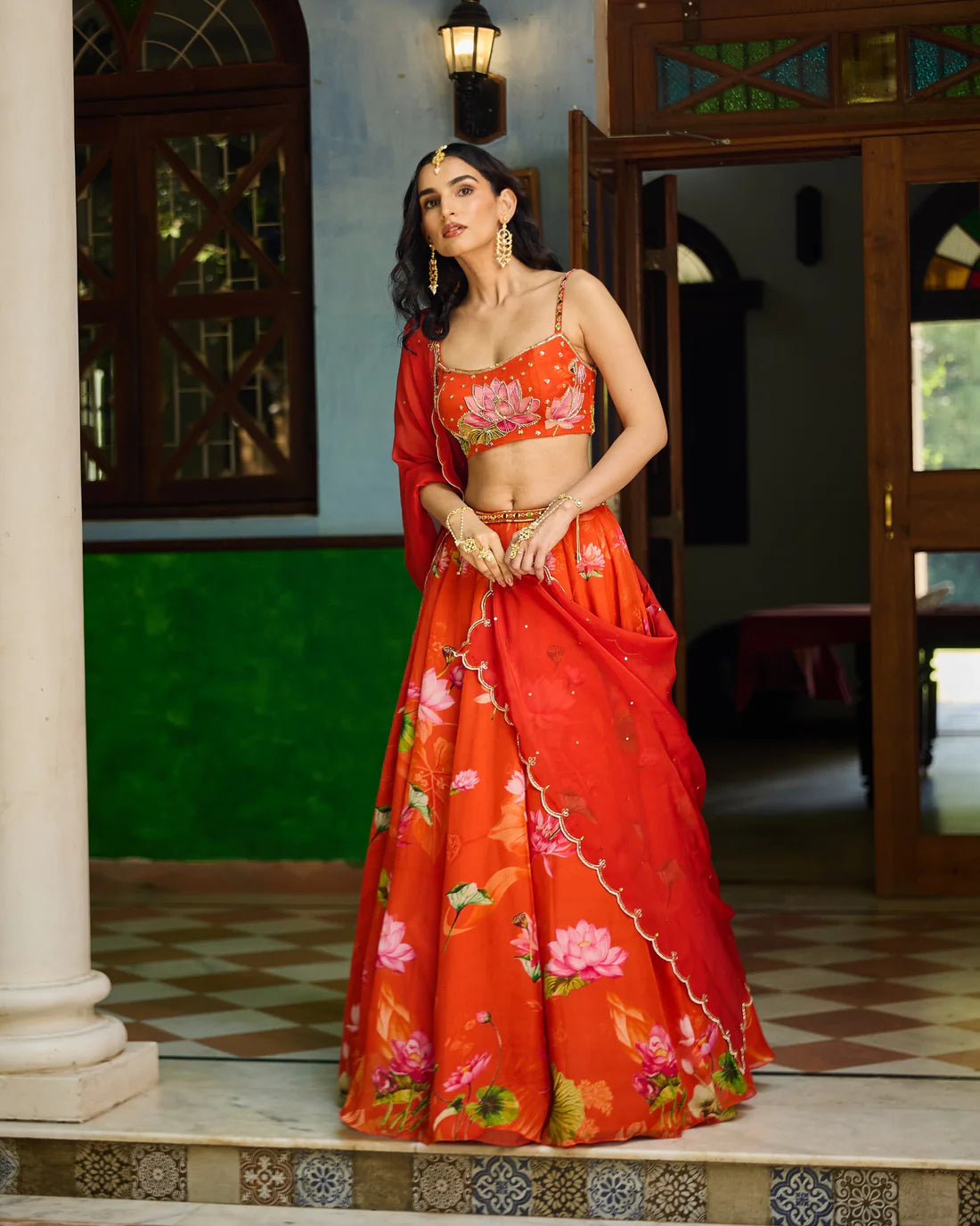 Kamli Lehenga Set