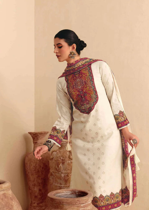 Pure Jaam Cotton Suit With Heavy Khatli Work