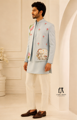 Pichwai Handpaint Open Jacket