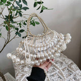 Pearly White Purse