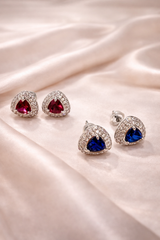 Halo Stud Earrings