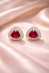 Halo Stud Earrings