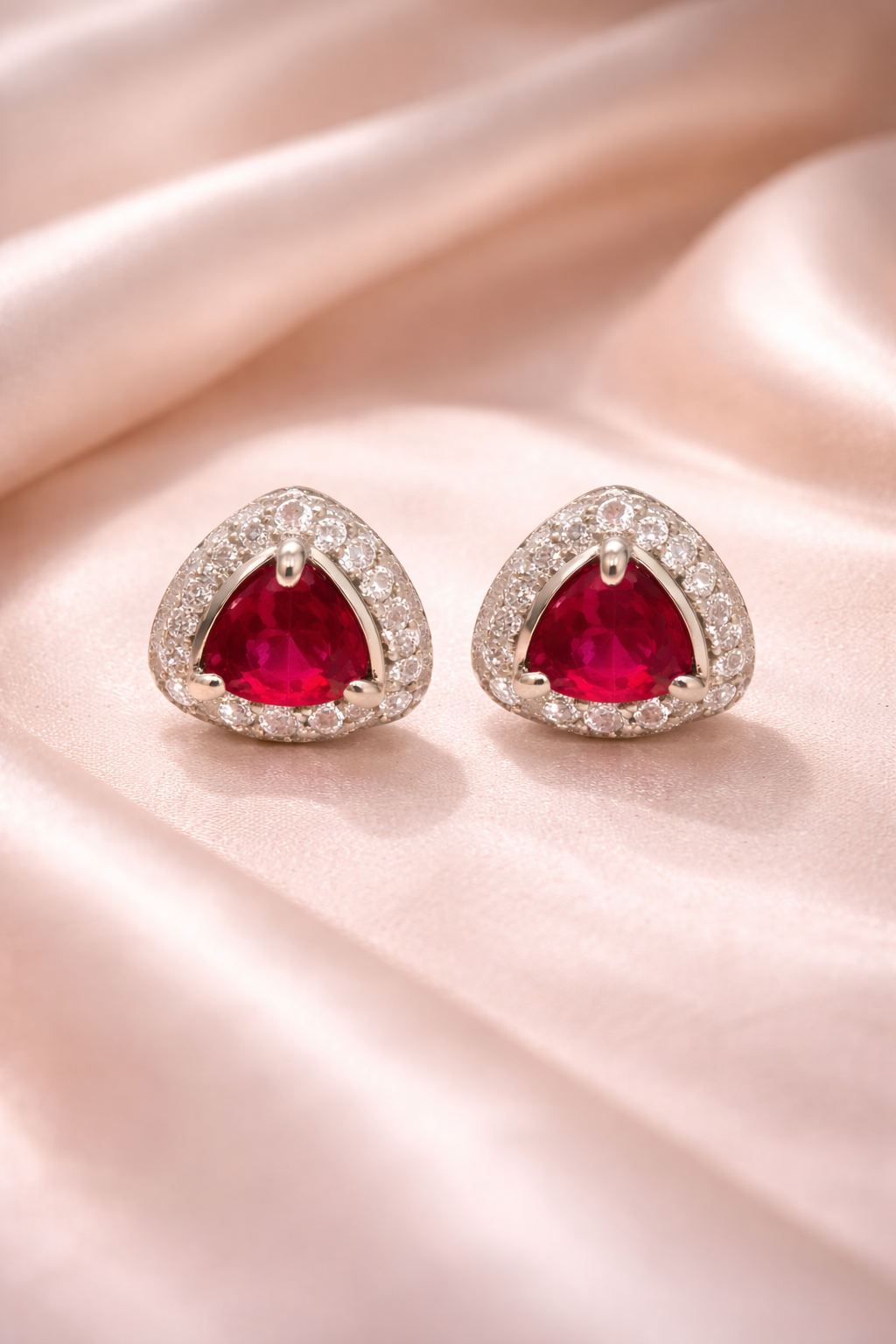 Halo Stud Earrings