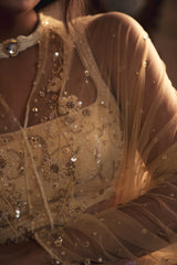 Butter Yellow Embroidered Lehenga Set