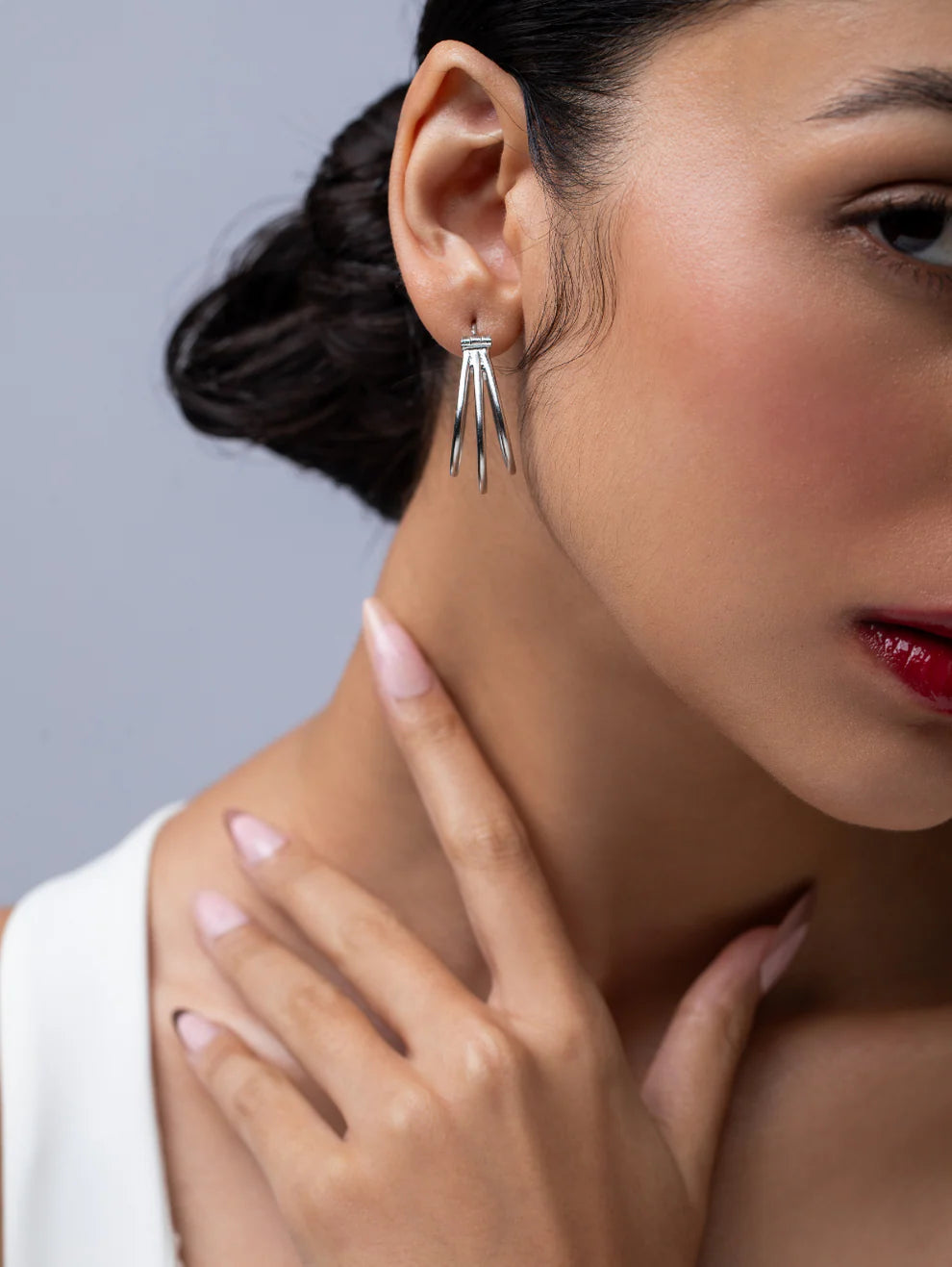 Silver Mini Configure Hoops