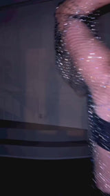 Mesh Diamond Dress