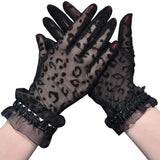 Leopard Gloves