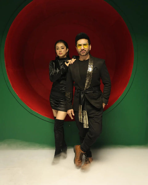 Full Sleeve Pleated Mini Satin Dress