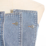 Denim Tube Top