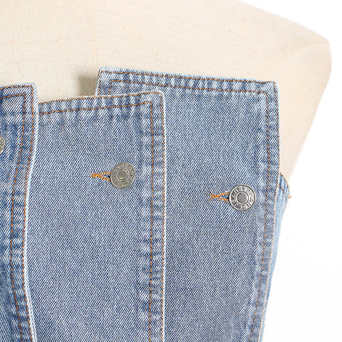 Denim Tube Top