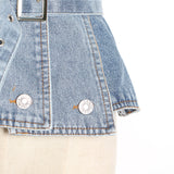 Denim Tube Top
