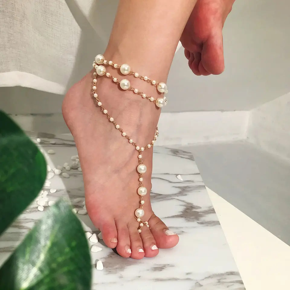 Haldi Foot Jewellery