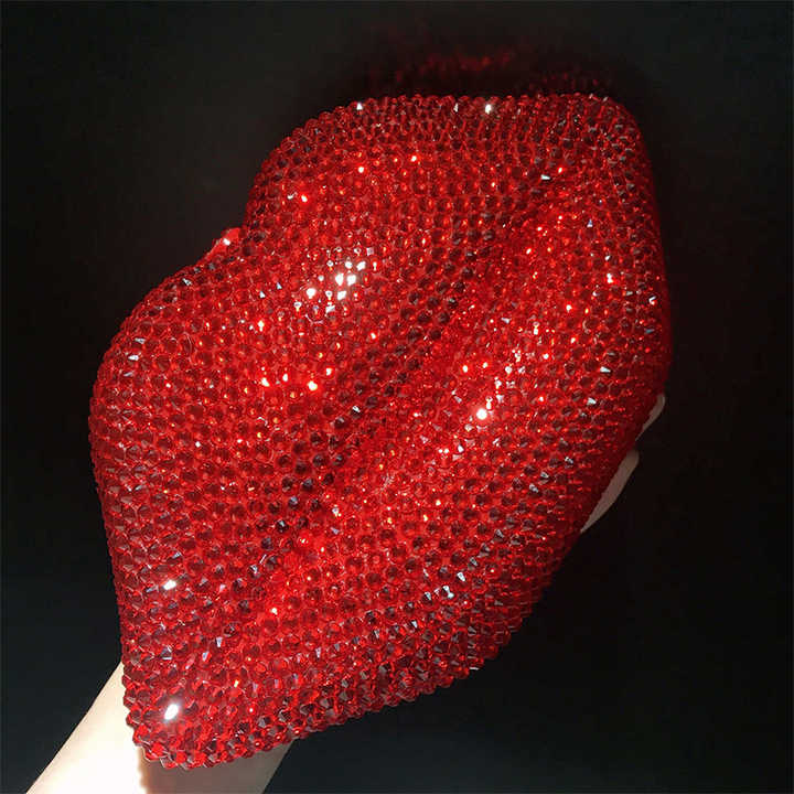 Red Hot Lips Handbag