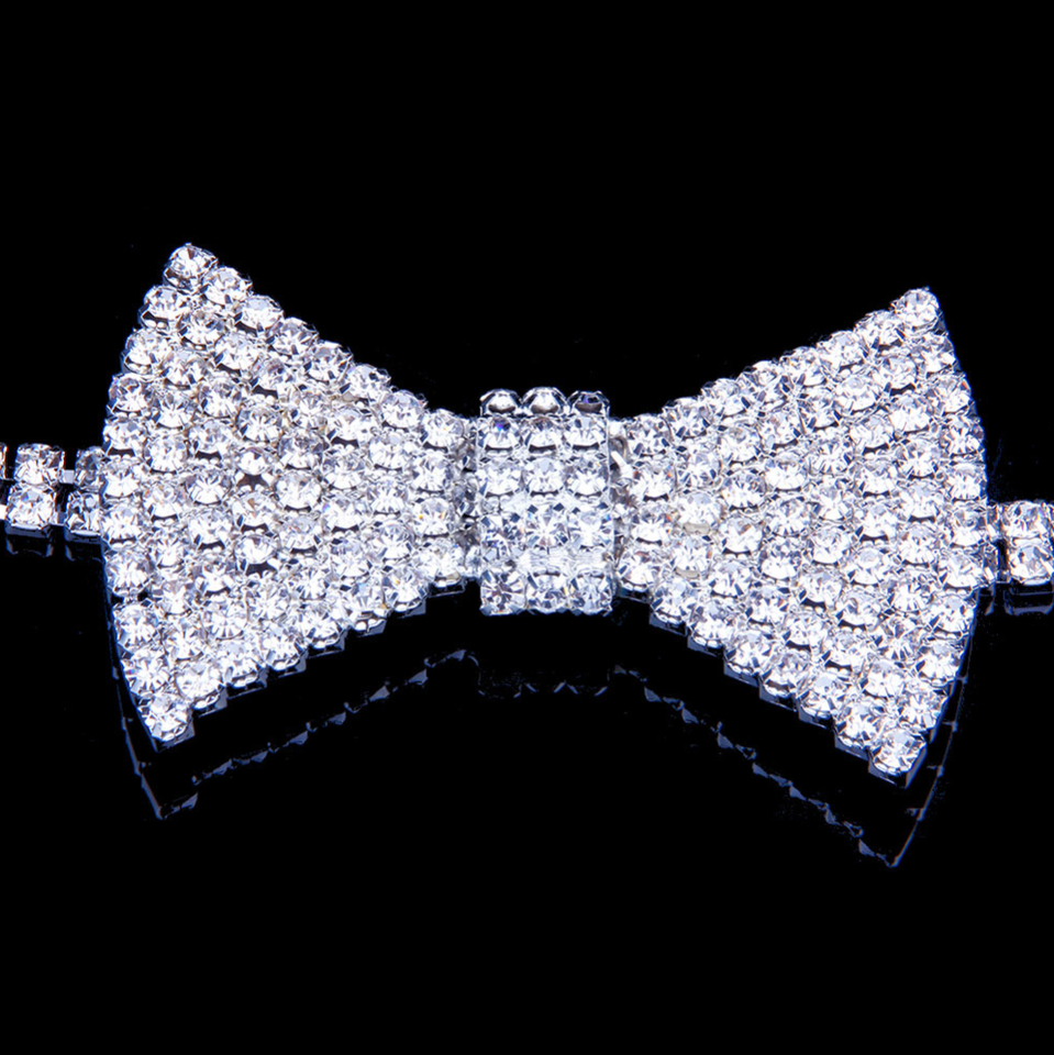 Bling Bow Choker