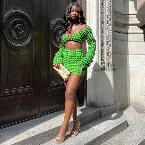 Lush Green Two Piece Set