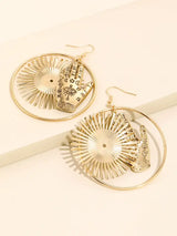 Future Hand Drop Earrings