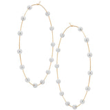 Pearl Hoops