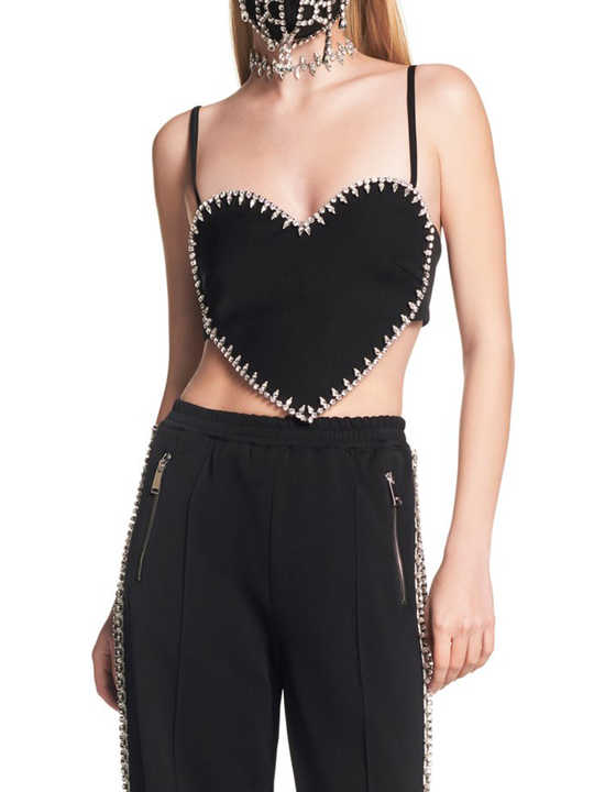 Romance Diamond Bling Top