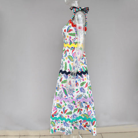 Floral Summer Garden Dress