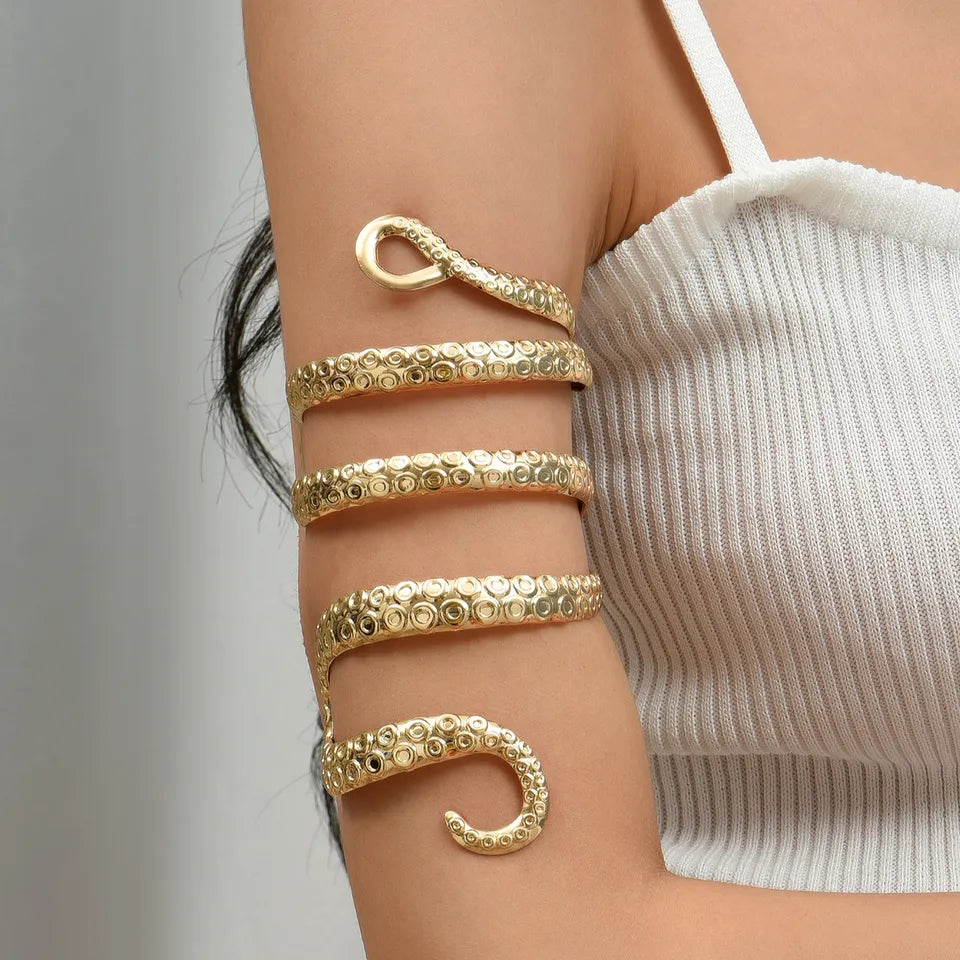 Gold Snake Arm Accessory