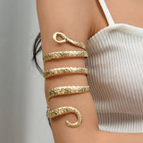 Gold Snake Arm Accessory