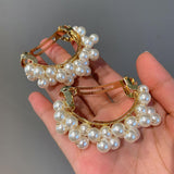 Pearl Crab Hairpin