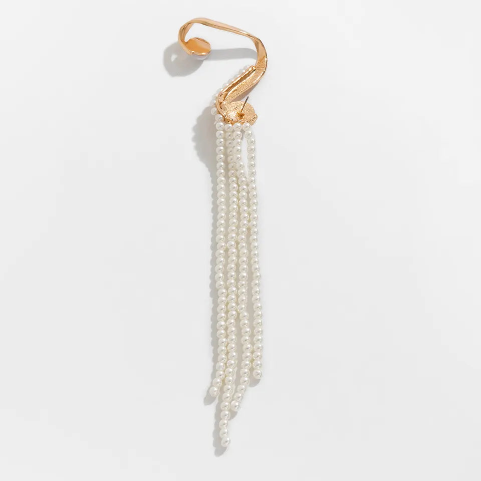 Pearl Tassel Earrings