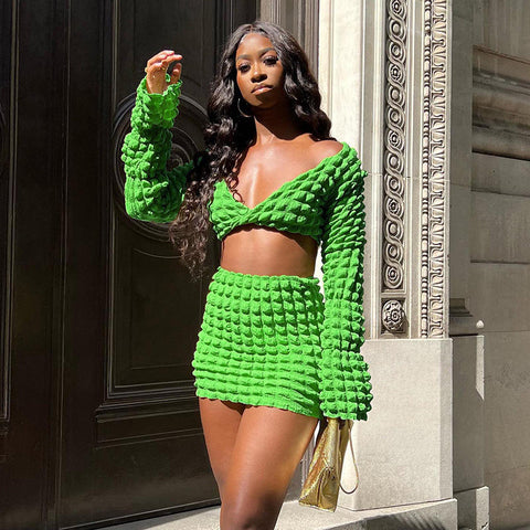 Lush Green Two Piece Set