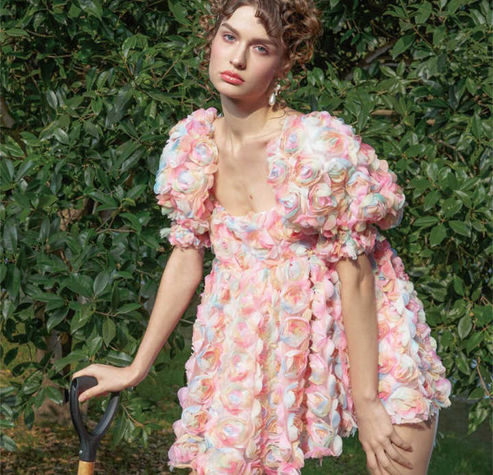 3D Flower Dress
