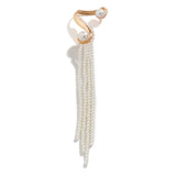 Pearl Tassel Earrings