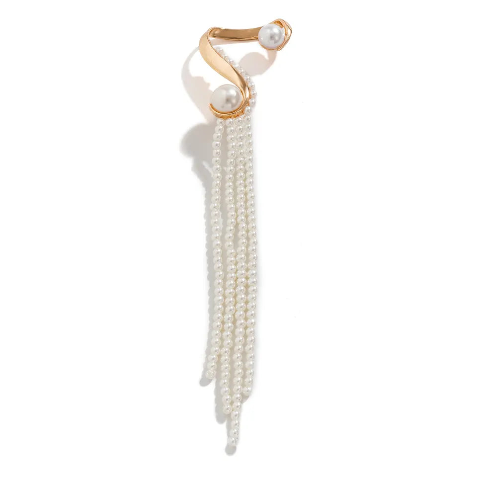 Pearl Tassel Earrings