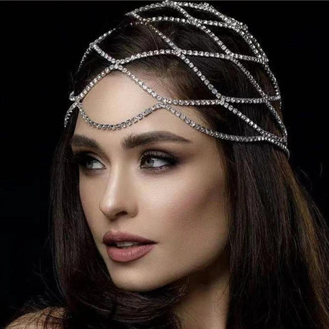 Diamond Hair Coverup Accessory