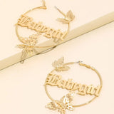 Babygirl Gold Hoops
