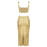 Gold Club Dress