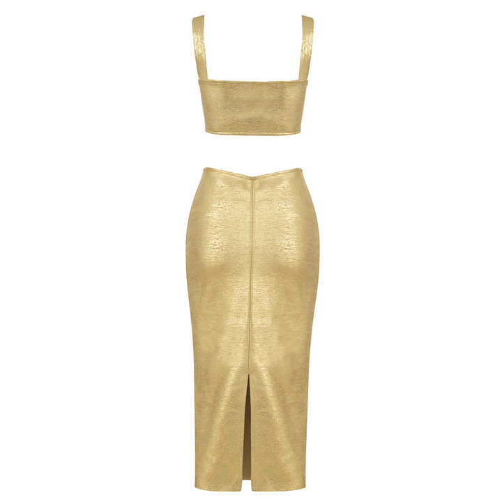 Gold Club Dress