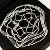Diamond Hair Coverup Accessory