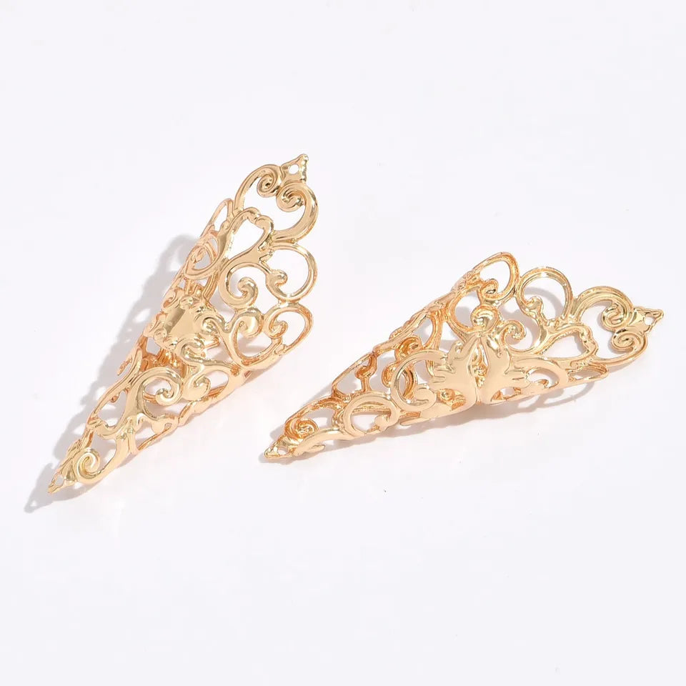 Carved Nail Rings