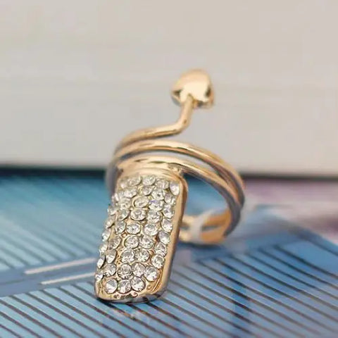 Bling Nail Ring