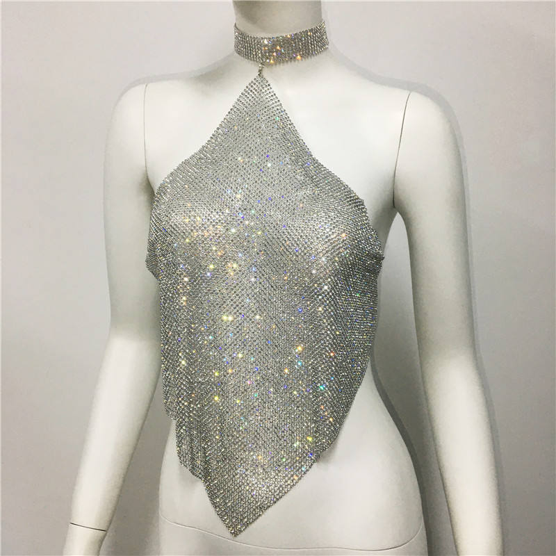 Halter Diamond Top