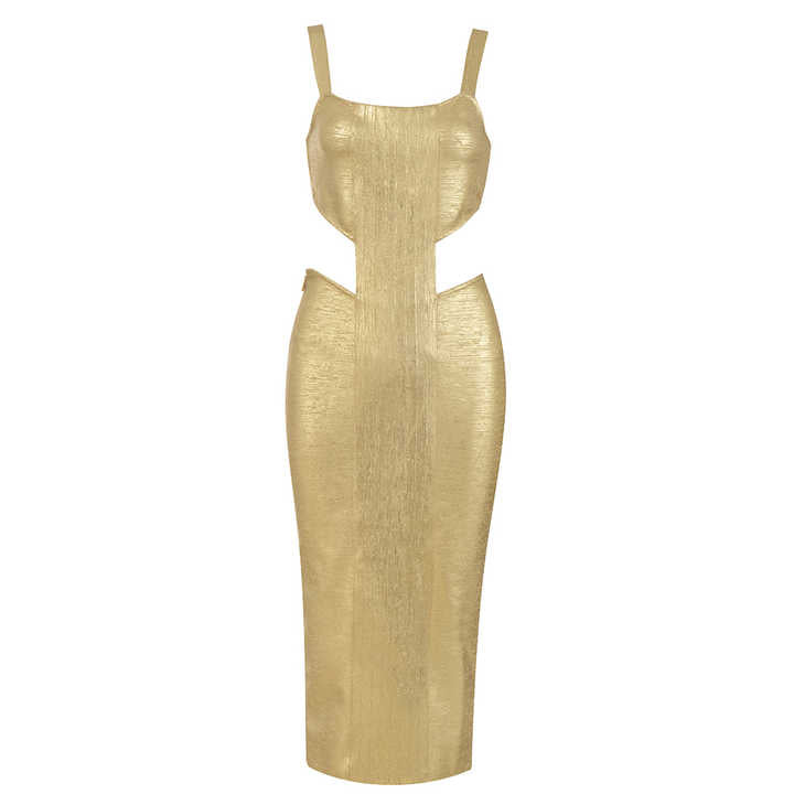Gold Club Dress