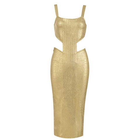 Gold Club Dress