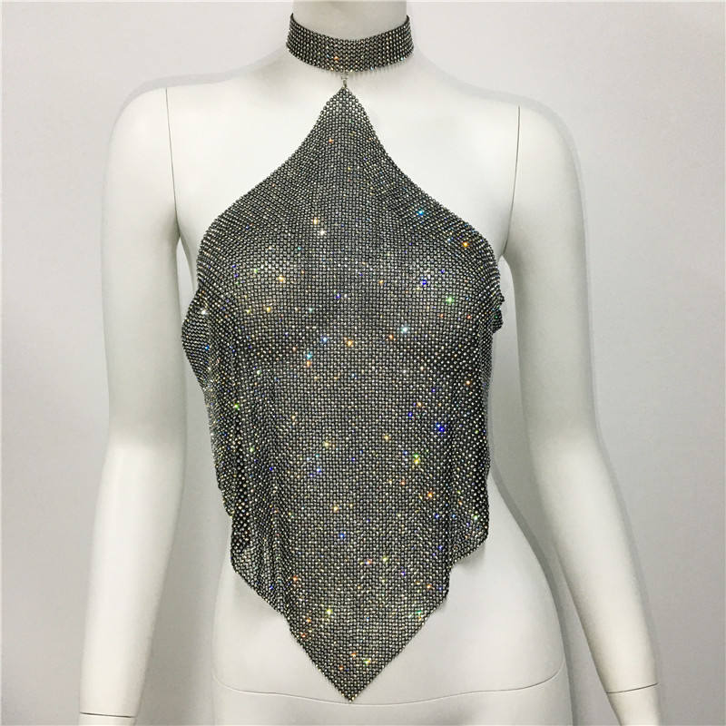 Halter Diamond Top