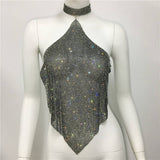 Halter Diamond Top